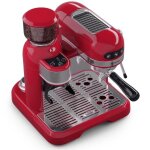 Cafetière expresso - klarstein - moulin intégré - 20 bar - 1550w - 1. 4l rouge Cafetière expresso - klarstein - moulin intégré - 20 bar - 1550w - 1. 4l rouge
