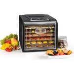 Déshydrateur alimentaire 6 étages klarstein fruit jerky plus - température réglable 35 - 70°c + minuteur ... Déshydrateur alimentaire 6 étages klarstein fruit jerky plus - température réglable 35 - 70°c + minuteur ...