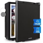 Klarstein happy hour 38 mini rfrigrateur mini bar rfrigrateur  boissons 38 l 26 db noir
