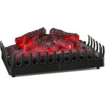 Insert de chemine lectrique klarstein kamini fx - noir - utilisable au sol - 45w