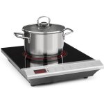 Klarstein mistercook plaque de cuisson  induction - table infrarouge en vitrocramique - minuterie 3h ...
