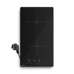 Klarstein powerglide plaque induction 2 zones 3500w plaque encastrable curseur tactile minuterie vitroc�ramiqu ...