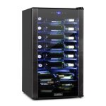 Klarstein vinomatica cave  vin 95 litres / 36 bouteilles - 85w / 42db - temprature rglable de 4  ...