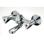 Mélangeur bain / douche - kliegger - achil - finition chrome - corps en laiton - design moderne Mélangeur bain / douche - kliegger - achil - finition chrome - corps en laiton - design moderne