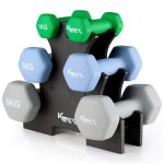 Km - fit ? set d?halt�res ergonomiques avec support pour un entra�nement complet � domicile