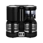 Cafetire krups duothek plus - noir - goutte - 2200w