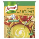 Knorr soupe douceur de 8 lgumes  la crme frache - 30 cl