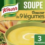 Knorr - soupe douceur légumes 84g - lot de 4 Knorr - soupe douceur légumes 84g - lot de 4