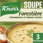Knorr - soupe forestire 85g - lot de 4