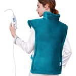 Knqze gilet chauffant cervicales + ceinture lombaire soulage cou / �paules / dos 10 niveaux minuterie ...