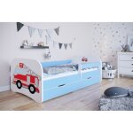 Kocot kids lit bleu babydreams pompier avec un tiroir matelas 140 / 70 - 5903271988372 Kocot kids lit bleu babydreams pompier avec un tiroir matelas 140 / 70 - 5903271988372