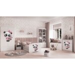 Kocot kids lit panda blanc babydreams avec un tiroir sans matelas 160 / 80 - 5903282042926