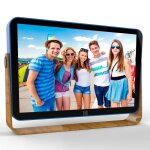Kodak 10 pouces en bois cadre photo numrique avec diaporama automatique et mmoire intgre - intgr ...
