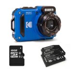 Kodak pixpro pack wpz2 + 2 batteries + 1 carte sd - compact 16mp tanche  15m anti - choc video 720p ...