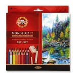 Koh - i - noor 3714072001kz aquarelle crayon de couleur (lot de 72) - 3714072001kz