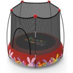 Devessport kohala bunny jump rouge. trampoline & parc 2en1 gonflable. filet pompe sac. ds 3 ans
