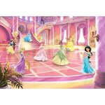 Papier peint photo - komar - glitze party princess - 368x254 cm - intiss - motif enfant