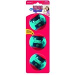 Kong kong squeezz action sports ball - petit (3pk)