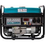 Groupe lectrogne - konner & sohnen - ks 3000 - 3000w - moteur monocylindre 7 ch - dmarrage manuel