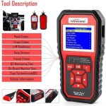 Konnwei kw850 obdii eobd lecteur de code de dfaut de voiture multi - langues odb 2 auto diagnostic scanner ...