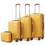 Kono set de 4 valises rigide abs valise de voyage (31 / 55 / 67 / 76cm) lgere cabine  main valise 4 ...