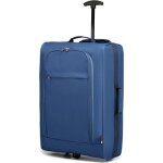 Kono valise cabine 53x36x18cm souple légère à 2 roulettes bagage à main avion voyage bagages en polyester ... Kono valise cabine 53x36x18cm souple légère à 2 roulettes bagage à main avion voyage bagages en polyester ...