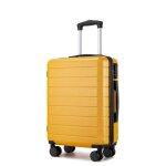 Kono valise cabine 55x40x20 cm rigide abs l�ger 4 roues tpe silencieuses serrure � combinaison bagage ...
