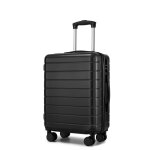Kono valise cabine 55x40x20 cm rigide abs l�ger 4 roues tpe silencieuses serrure � combinaison bagage ...