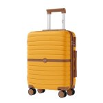 Kono valise cabine taille 55x40x20cm abs + pc rigide petite valise de voyage avec 4 roulettes et serrure ...