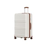 Kono valise extra grande 85x56x34 cm valise de voyage l�g�re 32 pouces rigide abs et pc � 4 roulettes ...