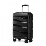 Kono valise de voyage bagage cabine 66x46x26cm valises de transport rigide en polypropylne lgere  ...