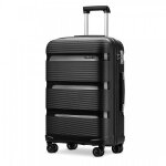Kono valise moyenne 65x44x27cm valise de transport rigide en polypropylne lgere  4 roulettes avec ...
