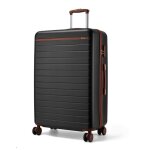 Kono valise de voyage grande 76. 5x50. 5x29 cm abs + pc ultra - l�g�res bagage de main avec 4 roues pivotantes ...