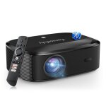 Konsoefuly retroprojecteur support� 4k wifi bluetoothcorrection trap�zo�dale auto & 4pcompatible avec ...