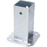 Kotarbau pied de poteau  visser 60 x 60 mm galvanis  chaud poteaux carrs en bois poteau support ...