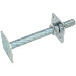 Kotarbau support de poteau rglable 80 mm x 80 mm x 250 mm filetage m24 mm pied de poteau bois en hauteur ...