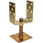 Kotarbau® support de poteau en u 80 ? 120 mm pied de poteau manchon de sol poteau vis sur pied de sol ... Kotarbau® support de poteau en u 80 ? 120 mm pied de poteau manchon de sol poteau vis sur pied de sol ...