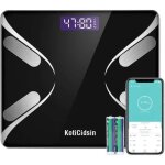 Koticidsin p�se personnes imp�dancem�tre balance p�se - personne bluetooth ecran r�tro�clair� led grandnoir ...