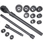 Cl  douille set - kraft - kt - 16pcs - 16 pices - 3 / 4 - acier