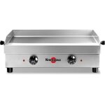 Plancha lectrique - krampouz - samba pfsb2aa - inox - 2500 watts - 2 thermostats rglables