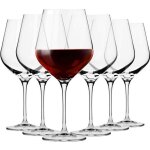 Krosno grand verre à vin rouge bourgogne en cristal - lot de 6 verres - 860 ml - collection splendour ... Krosno grand verre à vin rouge bourgogne en cristal - lot de 6 verres - 860 ml - collection splendour ...