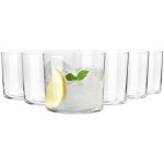 Krosno verre  cidre eau jus coca cola - lot de 6 gobelets - 420 ml - collection mixology - lavable au ...