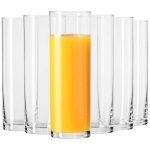 Krosno verre  eau jus coca cola rhum - highball - lot de 6 verres - 230 ml - collection pure - lavable ...