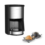 Krups cafetière filtre électrique 125l machine à café pro aroma plus 15 tasses noir inox km321010 Krups cafetière filtre électrique 125l machine à café pro aroma plus 15 tasses noir inox km321010