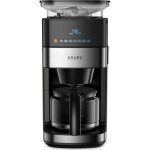 Krups cafetire filtre programmable caf grains ou loulu cran digital km832810
