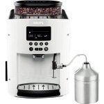 Krups essential ea8161 machine  caf automatique avec buse vapeur cappuccino 15 bar blanc