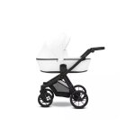 Kunert baby - kunert kunert brav / bre - 12 white eco / gel whels / black frame - poussette brav 2in1 ...