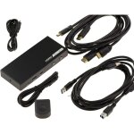 Kvm switch automatique souris clavier ecran 2 pc compatible hdmi 2. 0 4k 60hz et usb 3. 0 avec t�l�commande ...