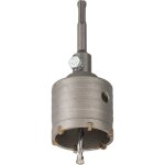 Couronne trpan  percussion - kwb - 82 mm - carbure - emmanchement sds plus - foret de centrage 8 mm ...