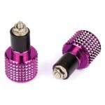 Kyoto - embouts guidon moto grille �17 violet